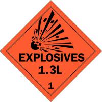 41F695 Vehicle Placard