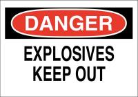 41F776 Admittance Sgn, 10 x 14In, Blk/Red and Wht