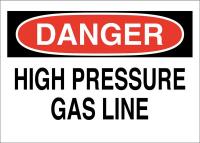 41F805 Chemical Sign, 10 x 14In, Blk/Red on White