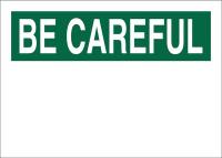 41F857 Safety Sign, 10 x 14In, Green on White