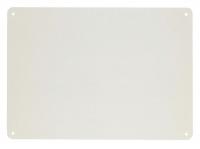 41F880 Blank Sign, 14 x 20In, White