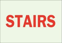 41F881 Directional Sign, 7 x 10In, Red/Green