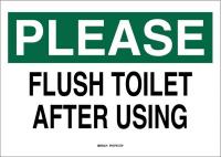 41F967 Safety Sign, 10 x 14In, Blk/Green on White