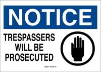 41G090 Admittance Sign, 7 x 10In, Blk/Ble and Wht