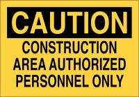 41G102 Admittance Sign, 10 x 14In, Black/Yellow