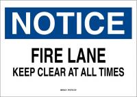 41G309 Safety Sign, 7 x 10In, Blue/Black and Wht