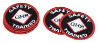 41G470 GHS Trained Patch, Fabric, PK 10