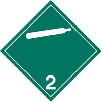 41G483 Label, Wht/Green, Laser Paper, PK 100