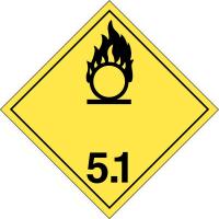 41G503 Label, White/Yelllow/Black, Vinyl, PK 100