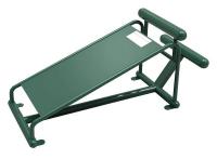 41G527 Sit Up Board, Strength, Zinc Powder Coat