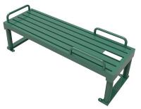 41G528 Sit Up Bench, Strength, Zinc Powder Coat