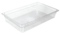 41G542 Food Pan, Polycarbonate, Full, 20-3/4 In
