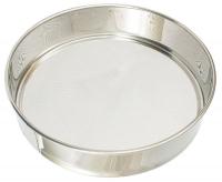 41G572 Sieve, Stainless Steel, 12-1/4 In