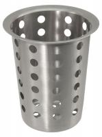 41G578 Silverware Cylinder, 4-1/2 In L, SS