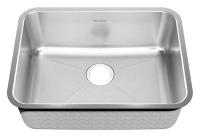 41H871 Kitchen Sink, Undermount, Stainless Steel