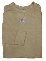41H914 FR Long Sleeve T-Shirt, Khaki, L