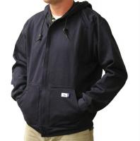 41H954 FR Zip Hooded Sweatshirt, Navy, XL