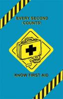 41J154 Poster, First Aid, Spanish
