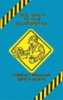41J165 Poster, Safety Audits, Spanish