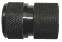 41J433 Coupler, Black, Aluminum