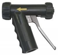 41J439 Spray Nozzle, Aluminum, Brass/SS, Black