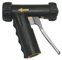 41J445 Spray Nozzle, Brass/SS, Black