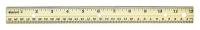 41N533 Ruler, Wood, 12 In