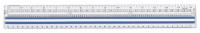 41N620 Ruler, Plastic, 15 In