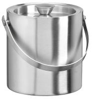 41N678 Ice Bucket, 3 qt., Silver, PK 12