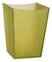 41N683 Waste Basket, Green, PK 6