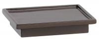 41N710 Soap Dish, 4-3/4 x 3-1/2 x 1In, Brown, PK24