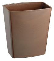 41N736 Waste Basket, 8 qt., Brown, PK 4