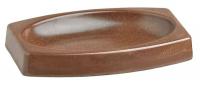 41N737 Soap Dish, 5-1/2x3-1/2x3/4 In, Brown, PK 24