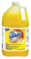 41N991 Dishwashing Detergent, 1 gal., Lemon, PK 4