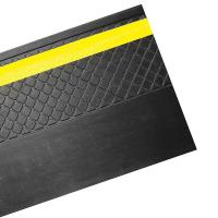 41R149 Stair Tread/Nosing, Blk w/ Ylw Anti-Slip