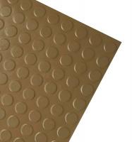 41R153 Landing Tile, Brown, Rubber, 2 ft. W