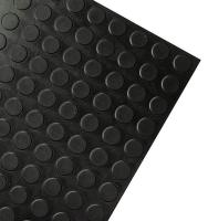 41R154 Landing Tile, Black, Rubber, 2 ft. W