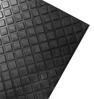 41R159 Landing Tile, Black, Rubber, 2 ft. W