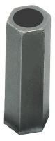 42W542 Tamper Hex Bit, 5/64 in Point, 1/4 Shank