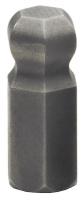 42W637 Ball Hex Bit, 1/4 in Point, 1/4 in Shank