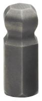 42W638 Ball Hex Bit, 5/16 in Point, 5/16 in Shank