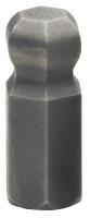 42W639 Ball Hex Bit, 3/8 in Point, 3/8 in Shank