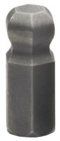 42W643 Ball Hex Bit, 4mm Point, 1/4 in Shank