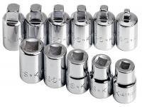 42W711 Socket Set, 3/8 in Dr, SAE, Pipeplug, 11 Pc