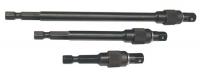 42W713 Socket Extension Set, 1/4 in Dr, 3 Pc