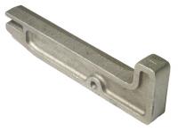 42X932 Package Stop, W 13/16 In, Length 1/2 ft