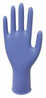 43Y344 Disposable Gloves, Nitrile, 3XL, Blue, PK50