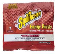 43Y372 Energy Chews, Wild Berry, 1 oz., PK12