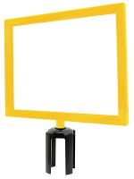 43Z014 Sign Frame, Yellow, 11 x 114In