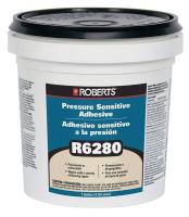 43Z113 Pressure Sensitive Adhesive, 1 gal, White